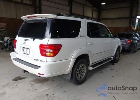 2003 Toyota Sequoia Limited V8 from USA, damaged, VIN 5TDBT48A03S159588